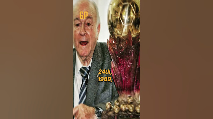 Will the Super Ballon d'Or Be Awarded Again? Major Debate in the Football World | Alfredo Di Stéfano