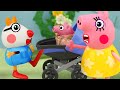 Pony Pedro the Clown, Magic wand, Mrs. Witch, Virus VS Daddy, Aliens, Peppa Pig animation