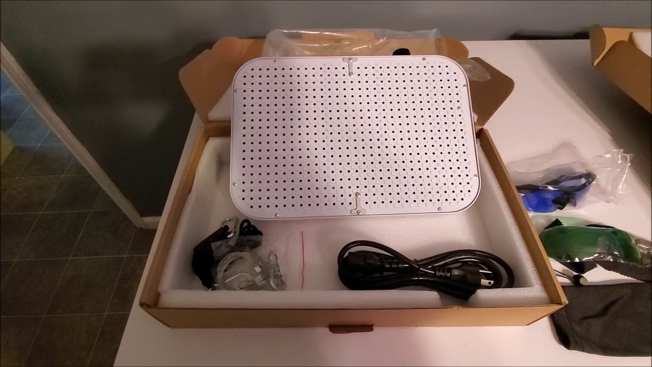 Luminpool grow light unboxing