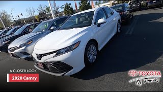 Luis Castro's 2020 Camry Dashboard Overview