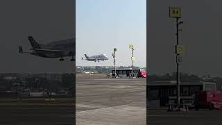 Airbus Beluga Landing at Mumbai Airport#Shorts