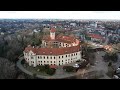 Pułtusk Castle Poland Drone Flight In 4K Slow Europe
