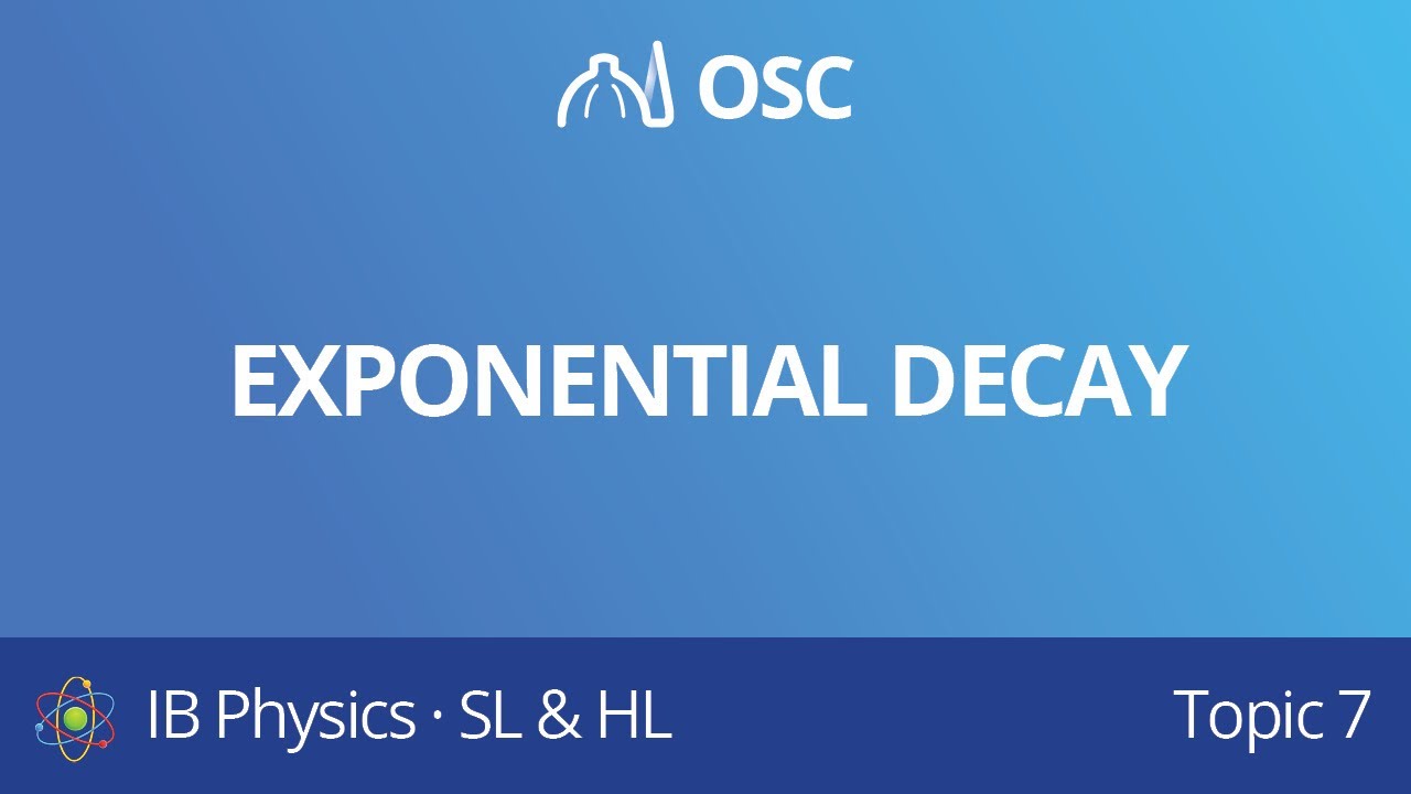 Exponential decay [IB Physics SL/HL]