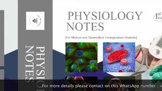 Physiology notes: screenshot 2