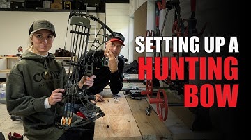How to Set Up a Hunting Bow Start to Finish - Jordan