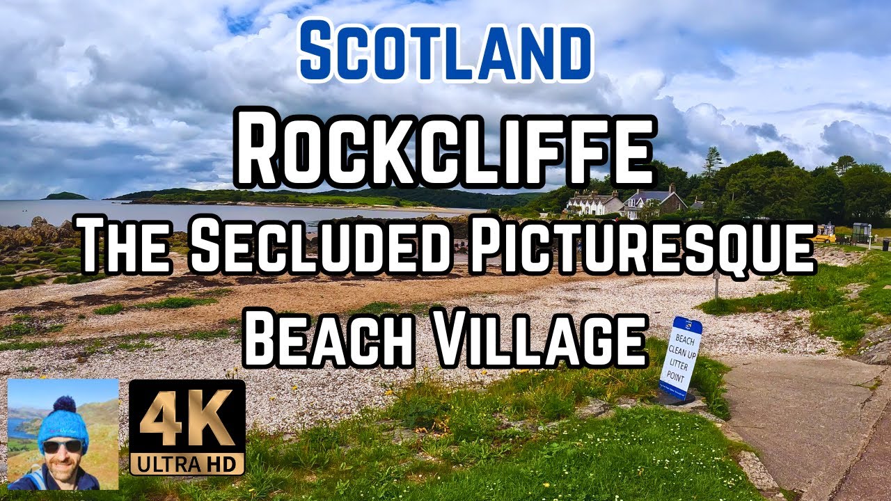 Рокклифф — уединенная живописная пляжная деревня в Дамфрисе и Галлоуэе, Шотландия