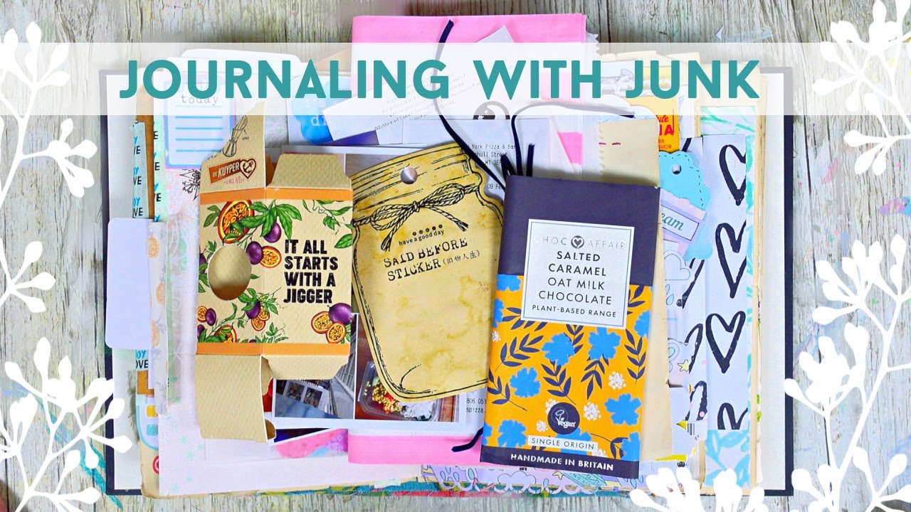 JOURNALING WITH JUNK, Weekly Junk Journal