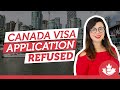 Canada visa application refused what to do next