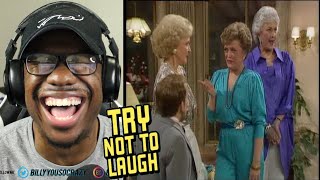 *TRY NOT TO LAUGH CHALLENGE* Golden Girls Funny Moments 2 REACTION!