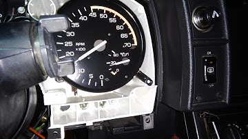 1989 Camaro RS Instrument Cluster Bulb Replacement