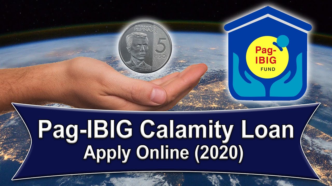 How To Apply For A Pag Ibig Calamity Loan Online 2020 Youtube