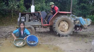 Poor Girl. ​Agricultural Machinery, Apple Harvest And Fish To Sell