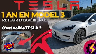 1 an en TESLA Model 3, retour d'expérience, avis d'un utilisateur.