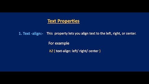 ✅ Master CSS Text Properties in 5 Minutes!