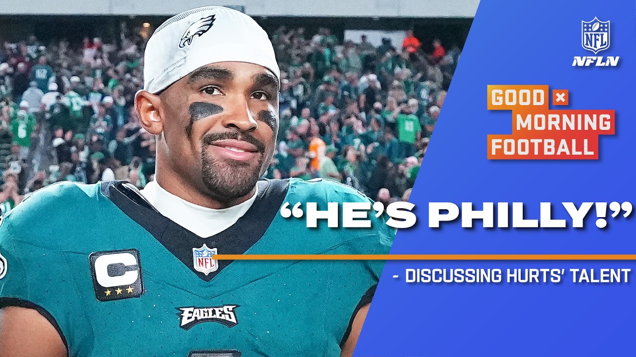 Alshon Jeffery breaks down why Jalen Hurts is the best quarterback in the NFL | GMFB