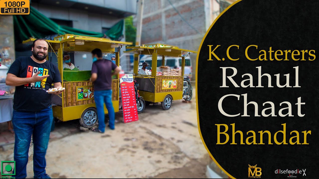 Kathi Kebab And Pav Bhaji At KC Caterers | Karan Dua | Dilsefoodie Official