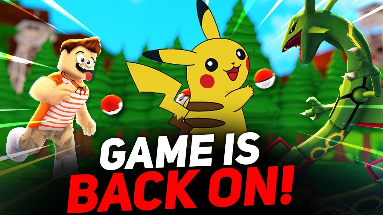The Pokemon Brick Bronze Game is BACK ON ROBLOX!