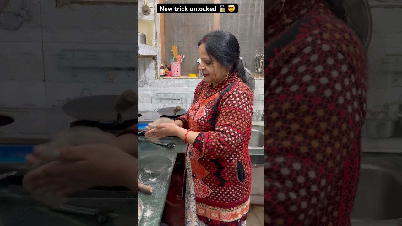 New trick tom make bajra ki roti 🤯😎 