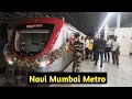 Navi mumbai metro day 1 journey