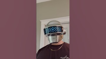 3D printed Daft Punk helmet DIY craft (music, cosplay, printing, Tron Legacy, dj, techno, Do3D, stl)