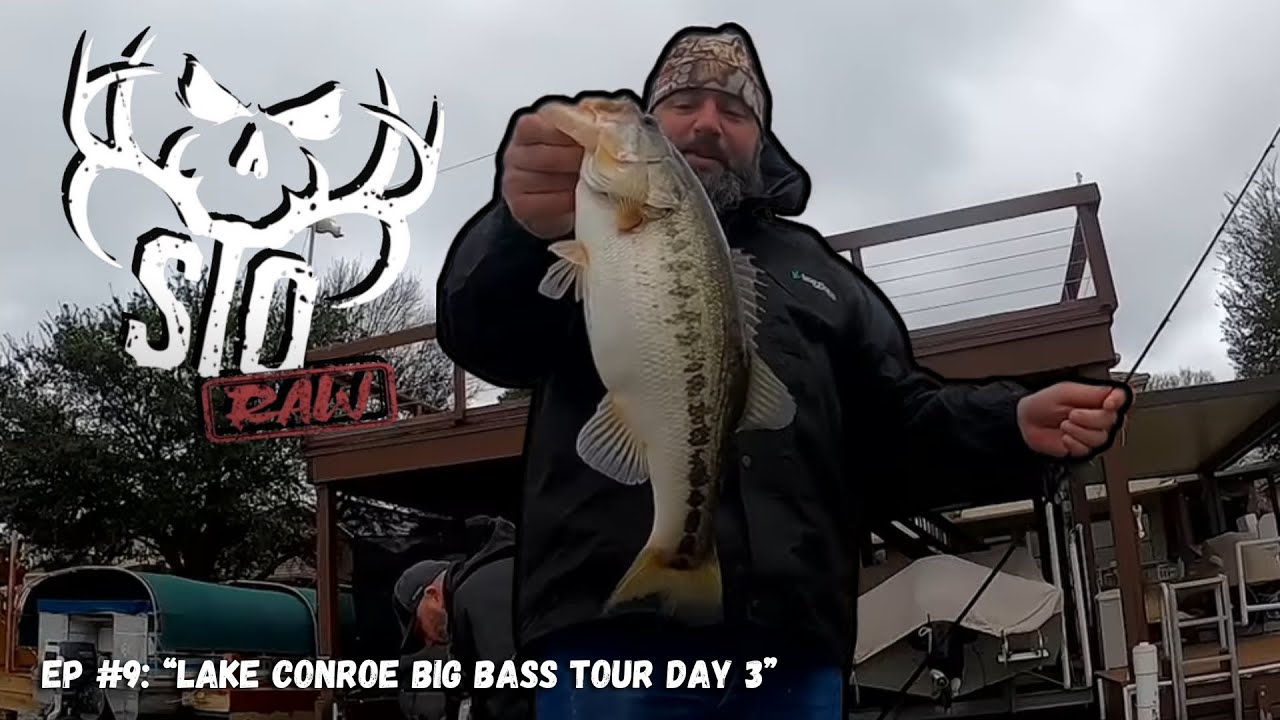 Steve and Heath In Big Bass Tour! Day 3 | Lake Conroe in Conroe, Texas | Smoke Time Outdoors Raw