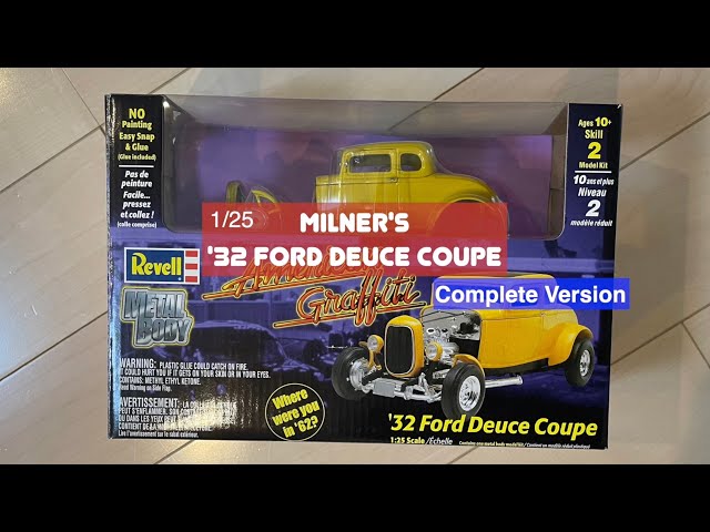 1/25 American Graffiti Ford Deuce Coupe Complete Version