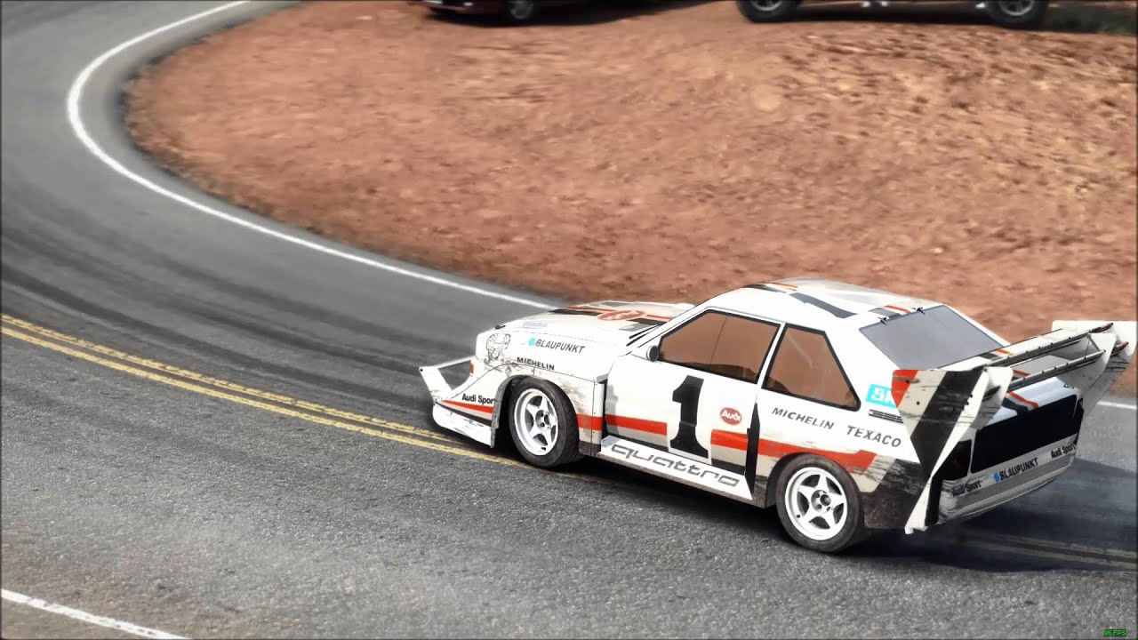 Pikes Peak Audi Quattro S1 0850min DiRT Rally YouTube