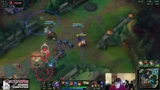 Dyrus ADC Tristina vs Vayne