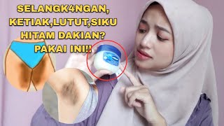 HOW TO WHITEN DARK WRINKLES ON THE LEGS (SHOULDER, ARMPITS, KNEES, ELBOWS)