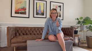 Love this Huge, Sturdy, Storage Ottoman - Easy Assembly - by Glaxyfur
