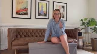 Love this Huge, Sturdy, Storage Ottoman - Easy Assembly - by Glaxyfur