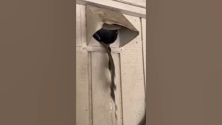 There’s no water shortage in Arizona. #oddlysatisfying #asmr #dryerventcleaning with #vacuumtherapy