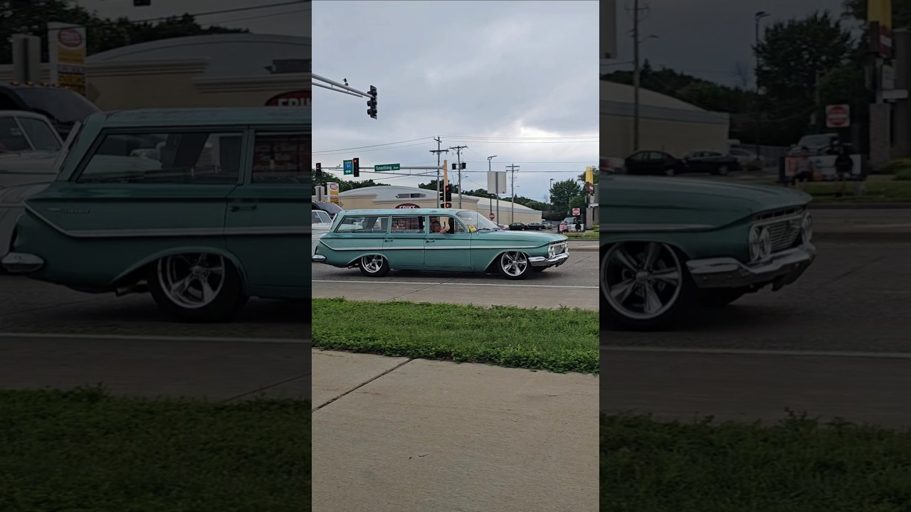 1961 Chevrolet Biscayne Wagon at Back to the 50s 