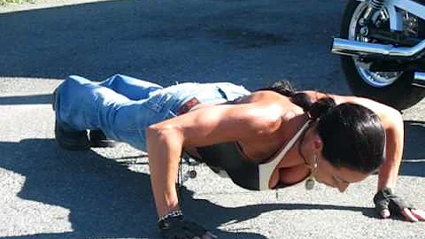 Michelle Maxwell's Push-Up Challenge, Harley