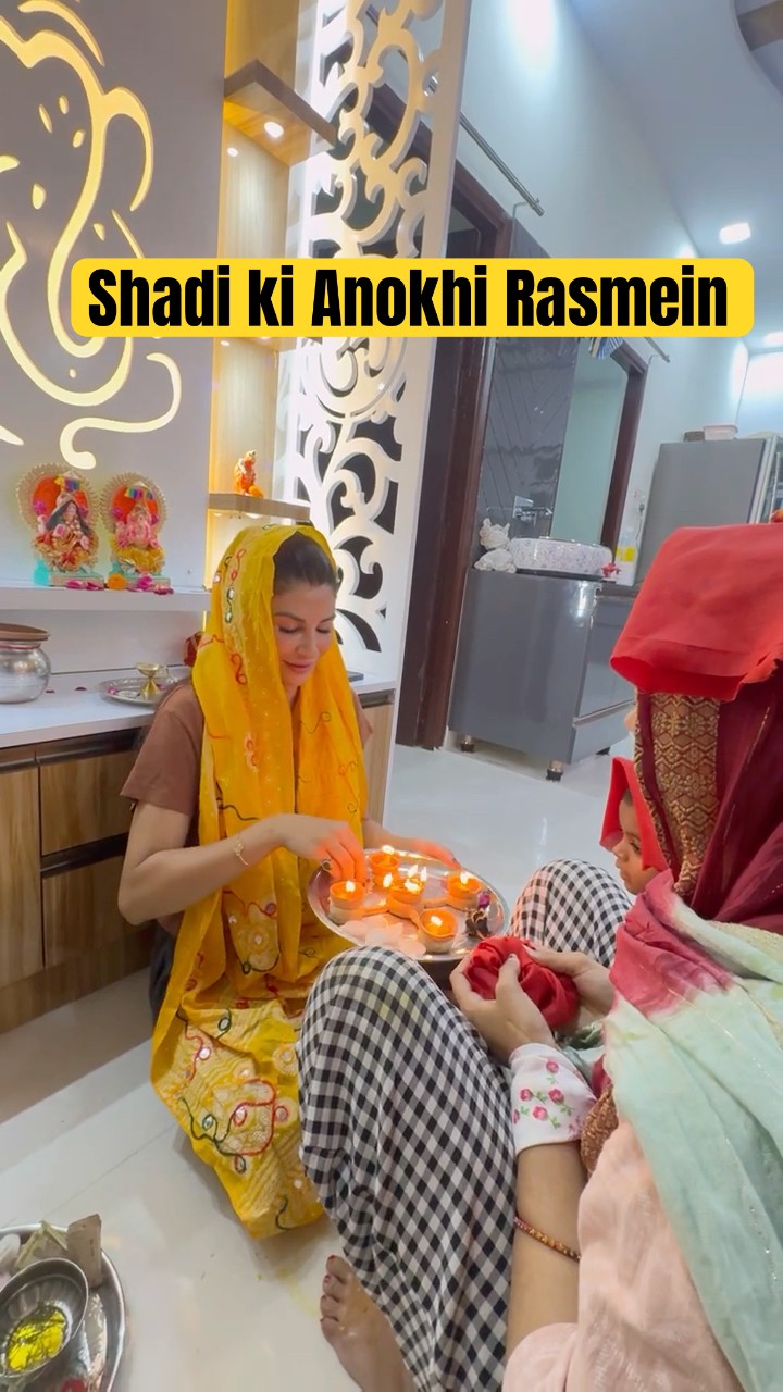 Shadi ki Anokhi Rasme ??? #priyankatyagi #minivlog #shorts