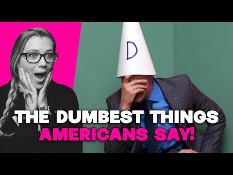 DUMBEST THINGS AMERICANS HAVE SAID AMERICAN REACTS AMANDA RAE 