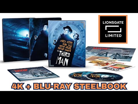 The Third Man 75th Anniversary Collectors Edition 4K Ultra HD +