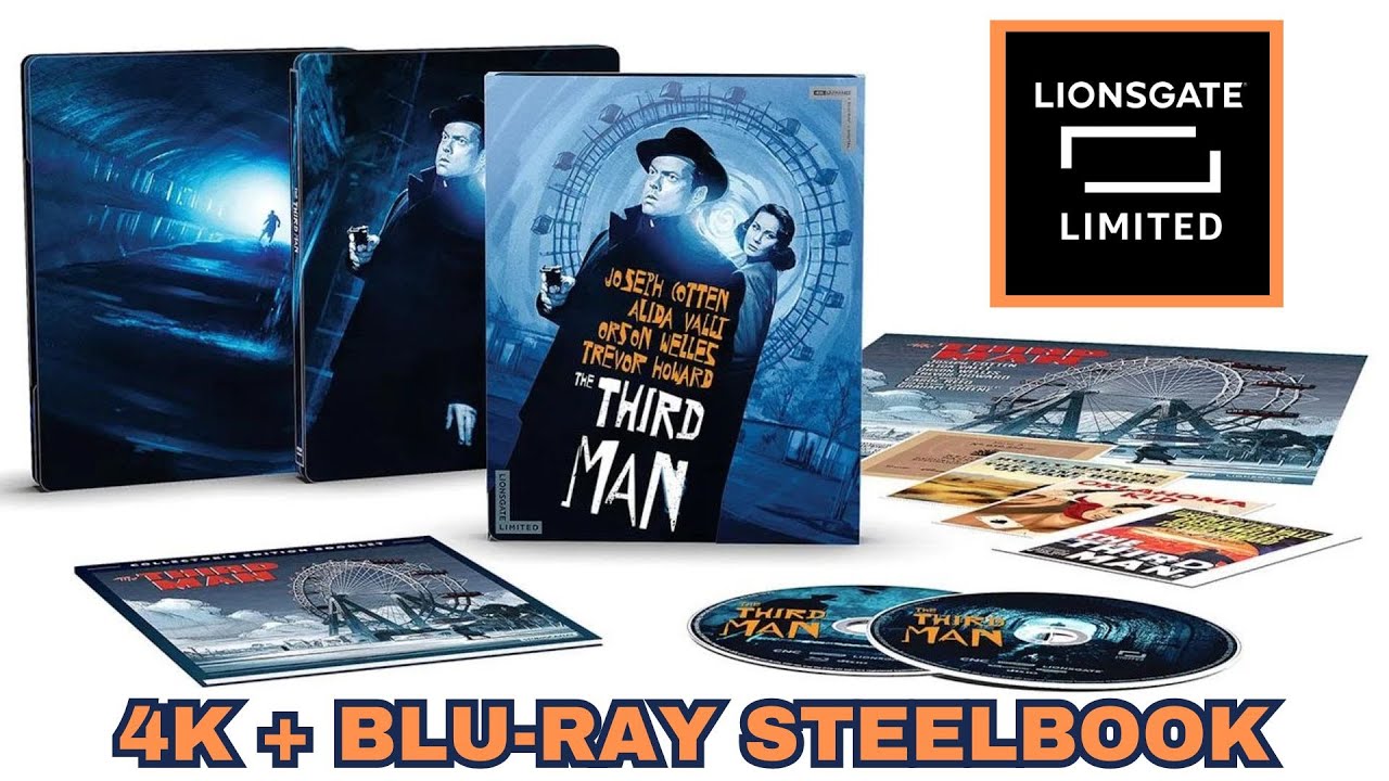The Third Man 75th Anniversary Collectors Edition 4K Ultra HD +