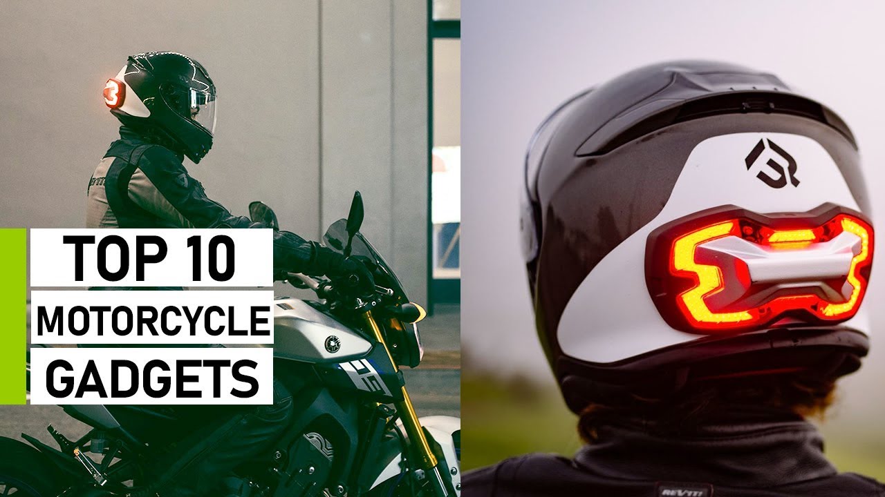 10 Motorcycle Gadgets & Accessories You Must - YouTube