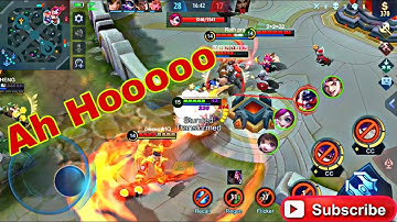 RUBY 100% 1vs4 INSANE LIFESTEAL GAMEPLAY | Ruby Revamp Gameplay | Combo Skill RUBY | Ruby ML |Lyfun