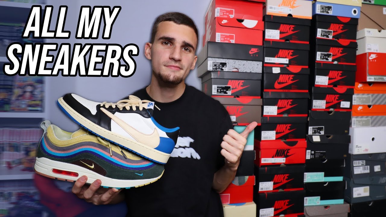 ALL MY SNEAKERS 2021 !! (Je vous montre tout) - YouTube