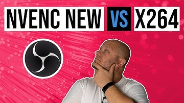 NVENC VS x264 Der Ultimative Vergleich | Beste Streaming Einstellungen