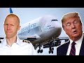 Boeing Dreamlifter Pilot Reacts to President Trump