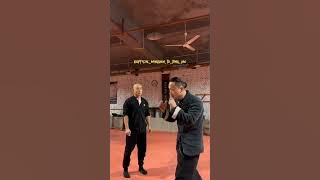Shaolin Monk Meets Wing Chun Master Tu Tengyao : A Martial Arts Exchange of Techniques and Wisdom