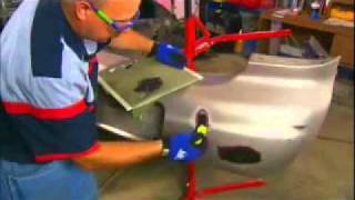 Automotive Bumper Repair  Skim Coat  Instructional Repair Video