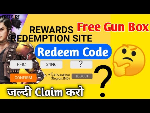 Free Fire India Championship 2020 Redeem Code || Free Fire ...