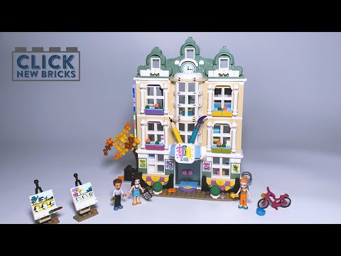 Lego Friends 41711 - Emma's Art School Speed Build