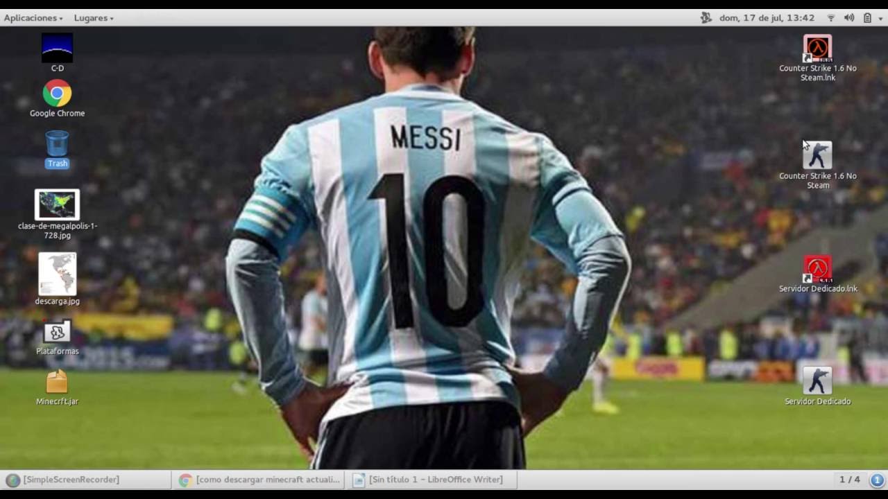 Como descargar Minecraft Actualizable para Ubuntu(Positivo BGH)Magallanes