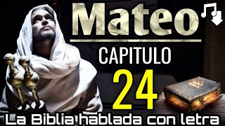 🔵 MATTHEW Chapter 24 spoken with lyrics (Jesus predicts the destruction of the temple and the end...