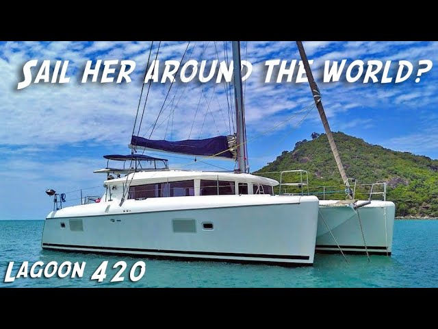 Lagoon 420 Catamaran Tour – Huge Space on Board!